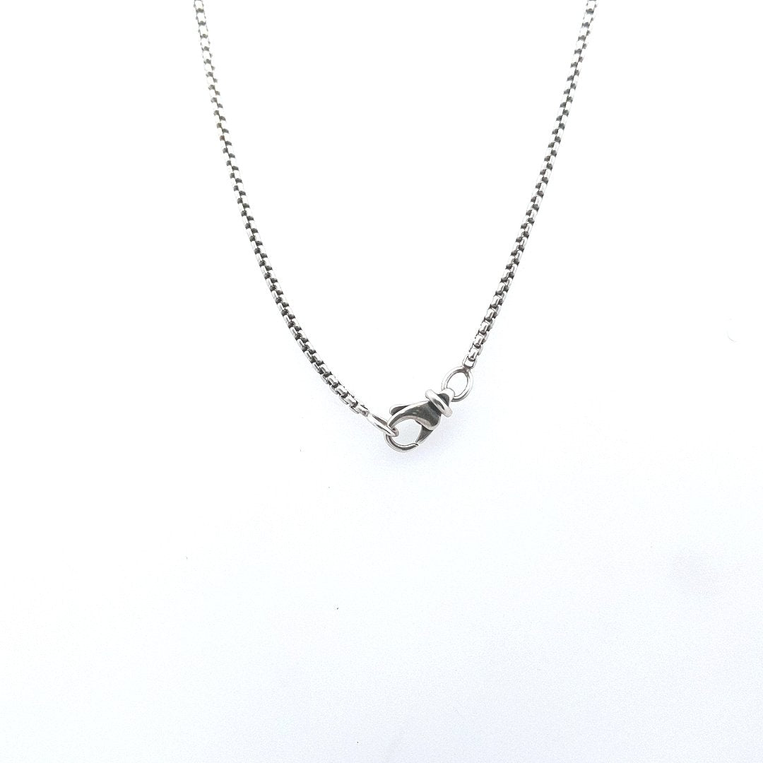 Designer $400 18K Yellow Gold Sterling David Yurman Albion Turquoise Necklace