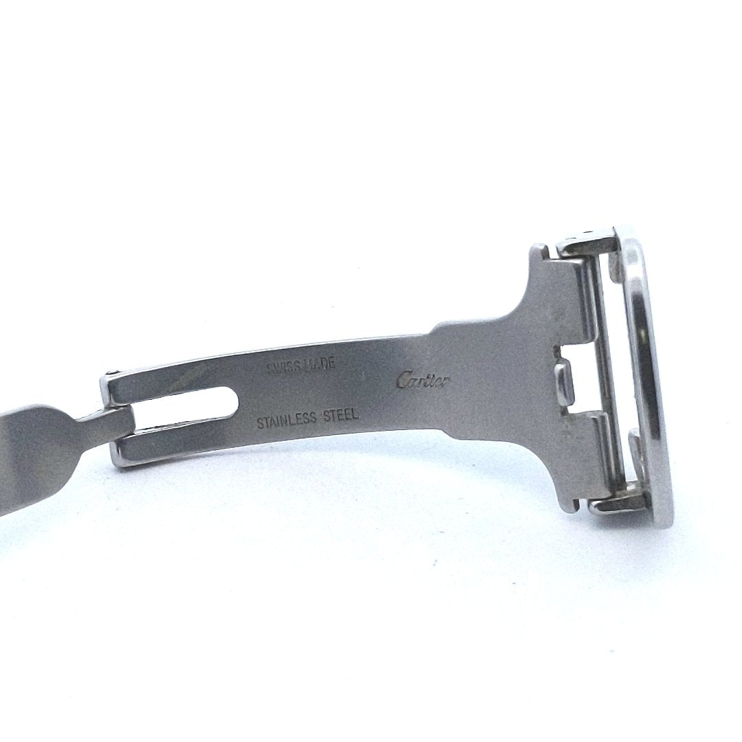 Estate $200 Stainless Steel Cartier Deployant Buckle