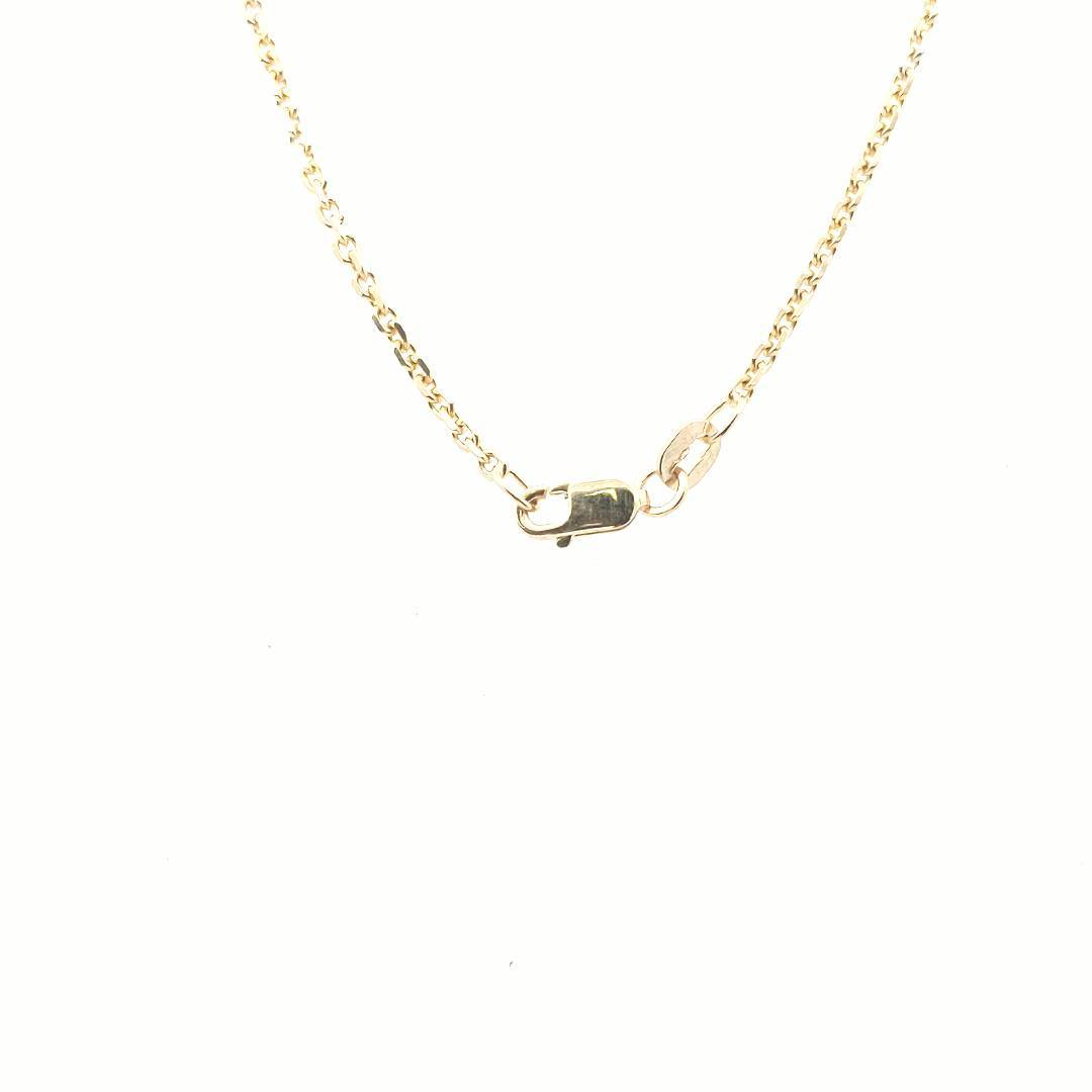 Estate $590 14K Yellow Gold Jerusalem Cross Pendant