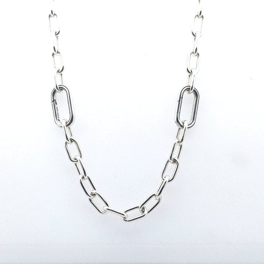 Designer $190 Pandora Sterling Me Chain Link Necklace