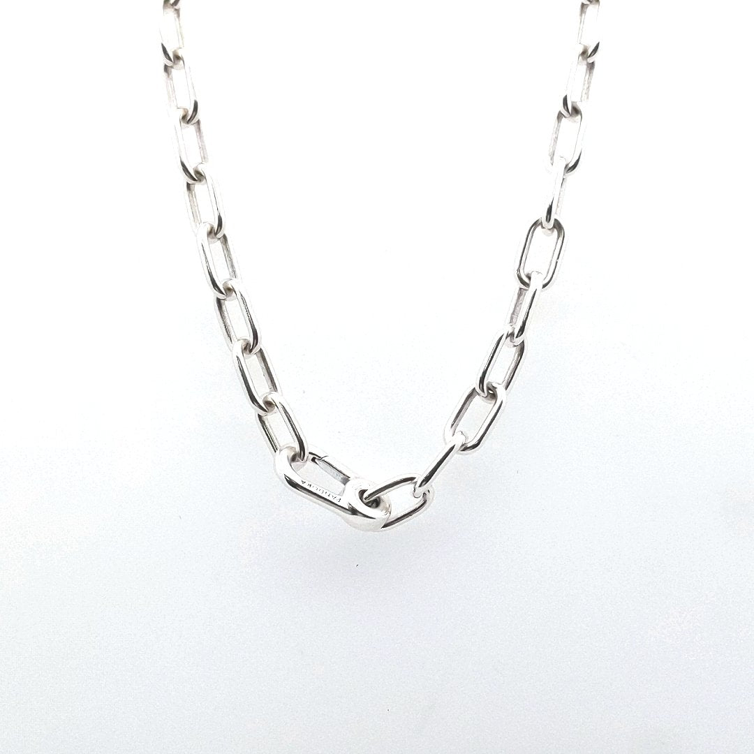 Designer $190 Pandora Sterling Me Chain Link Necklace