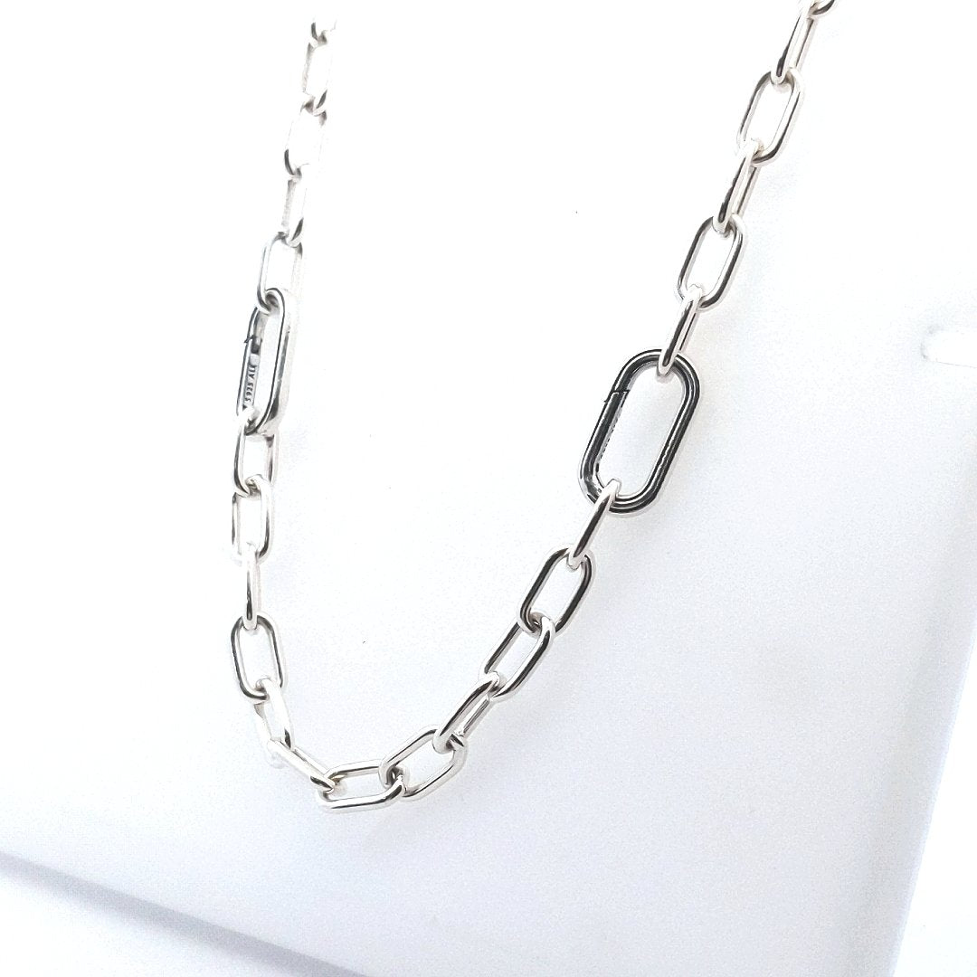 Designer $190 Pandora Sterling Me Chain Link Necklace