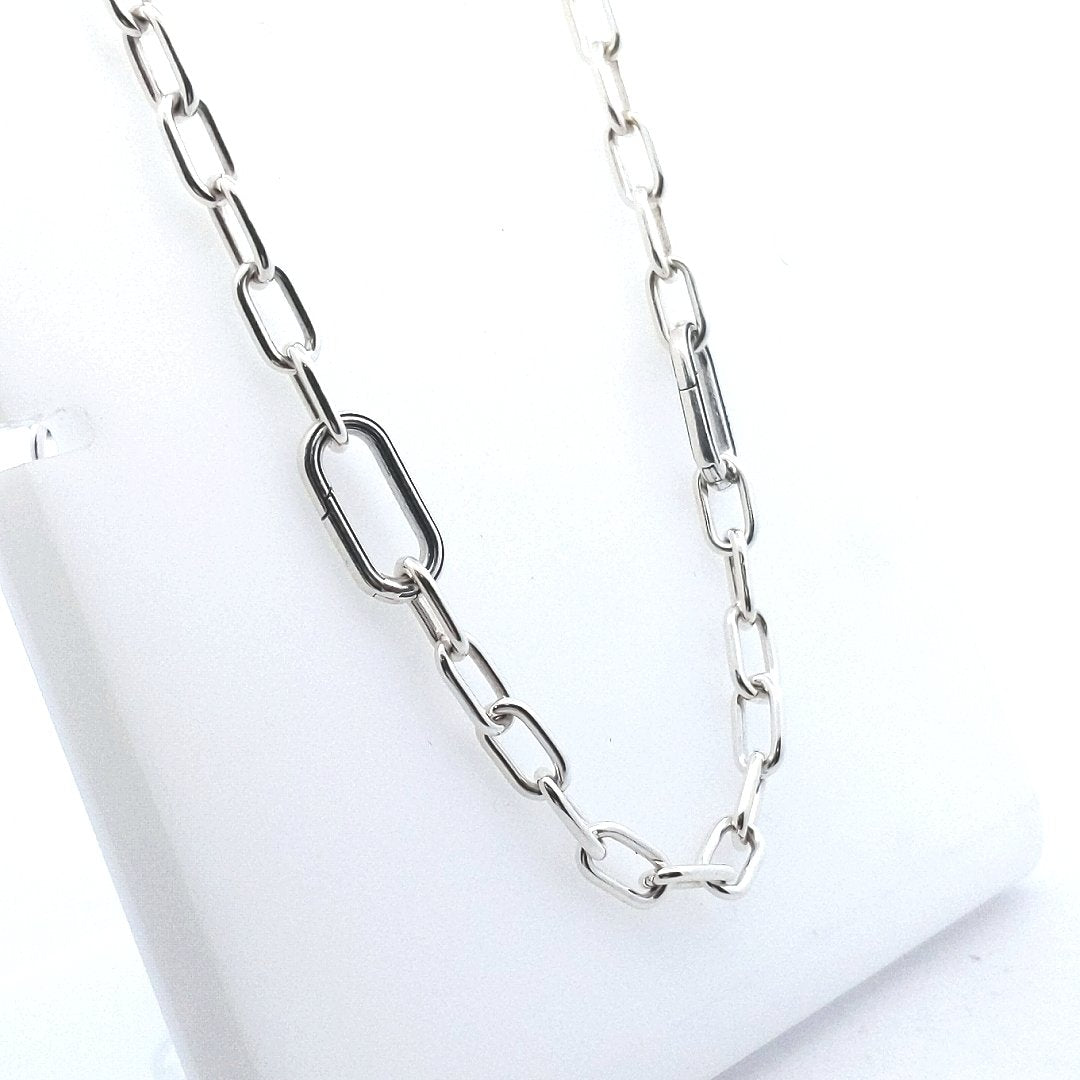 Designer $190 Pandora Sterling Me Chain Link Necklace