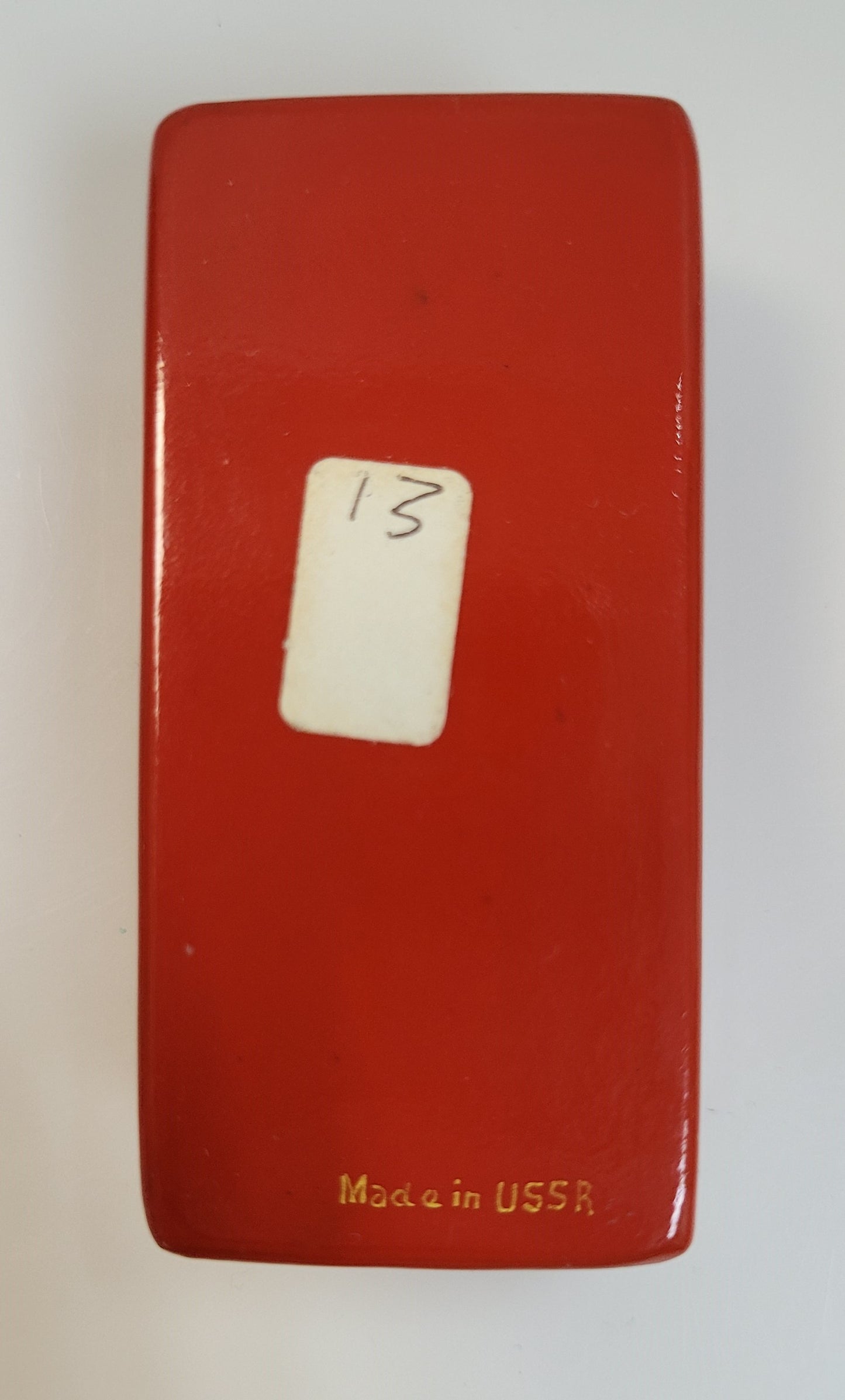 Vintage "Crane" Russian Lacquerware Box