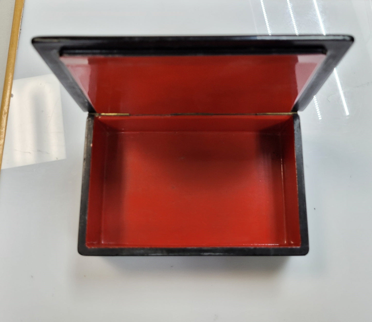 Vintage "Autumn" Russian Lacquerware Box