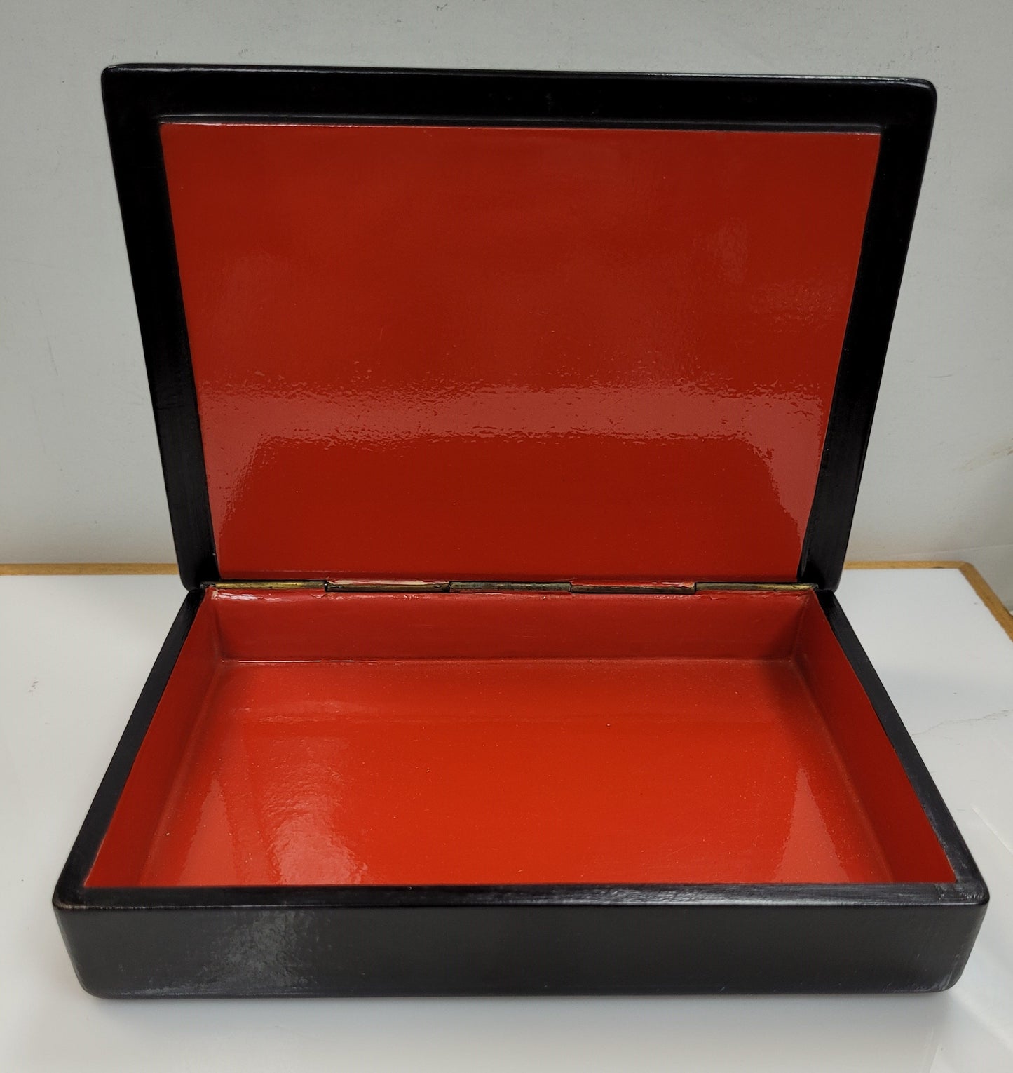 Vintage "Prince Ivan and the Wolf" Russian Lacquerware Box