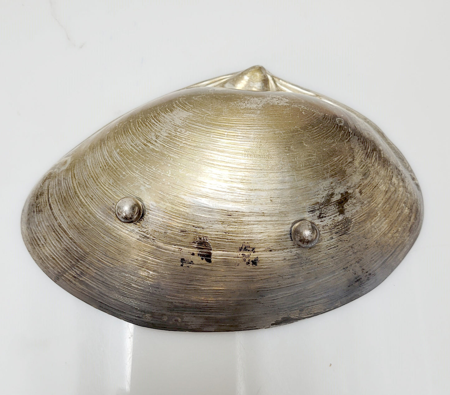 Designer $400 Sterling Silver Wallace Clam Shell Dish
