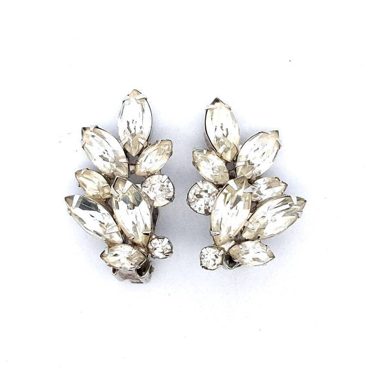 Vintage $220 Weiss Costume Clip On Earrings