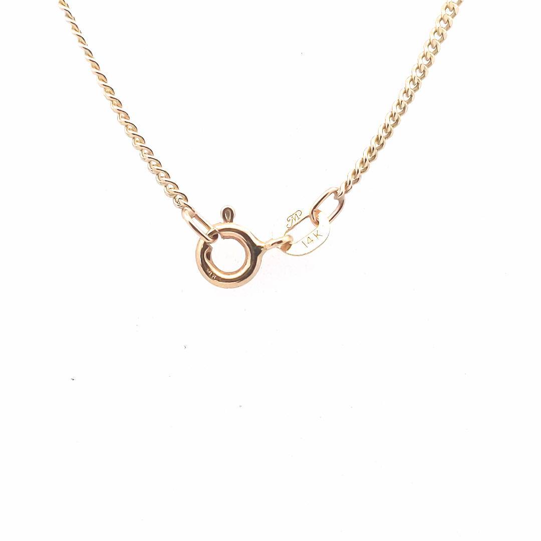 Estate $640 14K Yellow Gold Star of David Necklace