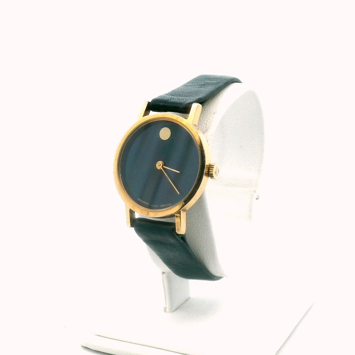 Movado Zenith Gold Plated Stainless Steel Manual Wind Watch