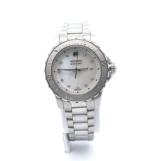 Estate $900 Movado Series 800 W.R. 200 MT Sapphire Crystal Watch
