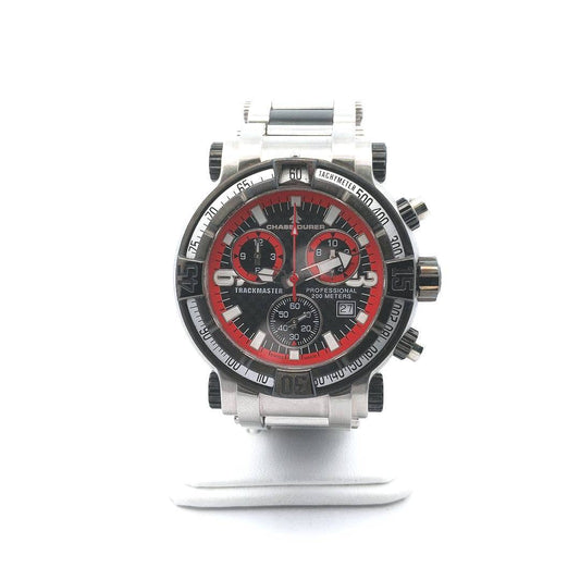 Estate Chase Durer Trackmaster Pro Stainless Steel Quartz Chronograph Watch