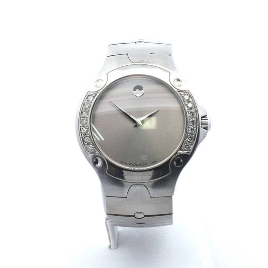Movado 84 G1 1892 Sports Edition Steel Diamond Quartz Watch