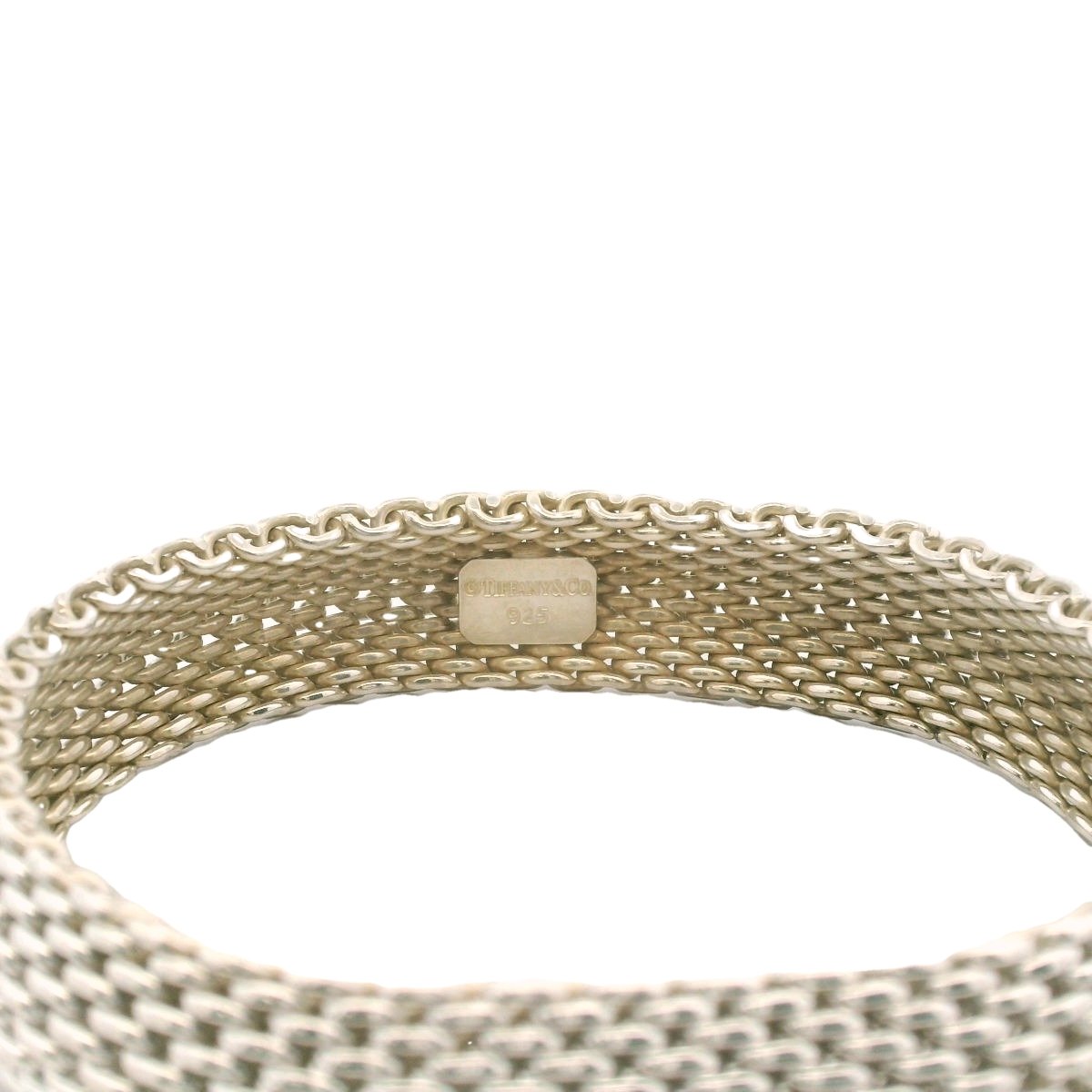 Tiffany & Co. Sterling Silver Somerset Mesh Bracelet
