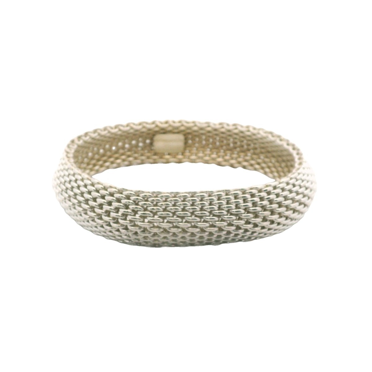 Tiffany & Co. Sterling Silver Somerset Mesh Bracelet