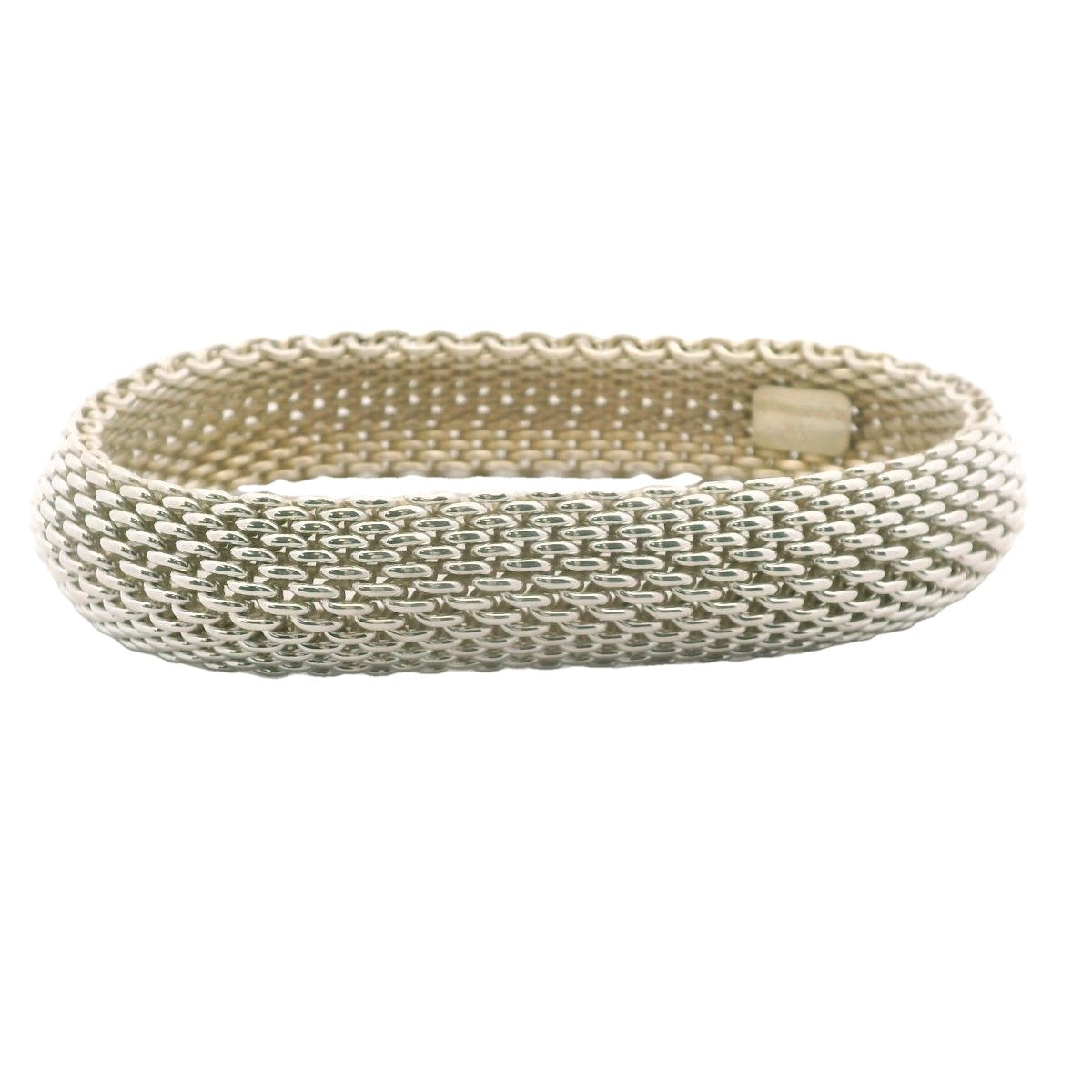 Tiffany & Co. Sterling Silver Somerset Mesh Bracelet