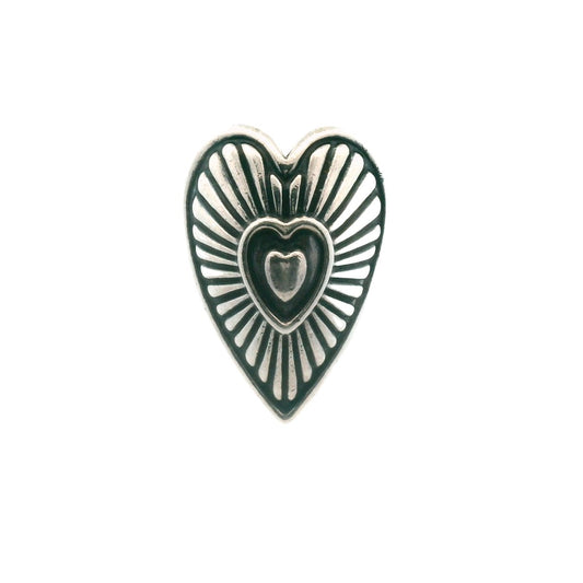 Relios Sterling Silver Triple Heart Ring