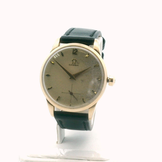 Vintage Omega 2512-6 Cal. 265 14K Gold Plated Manual Wind Watch