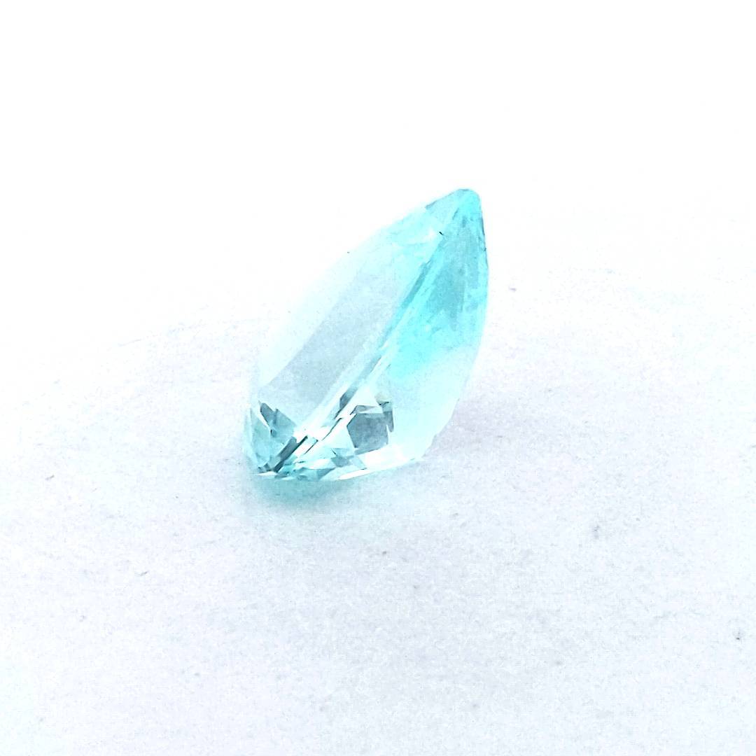 21 Carat Pear Shape Natural Aquamarine Gemstone