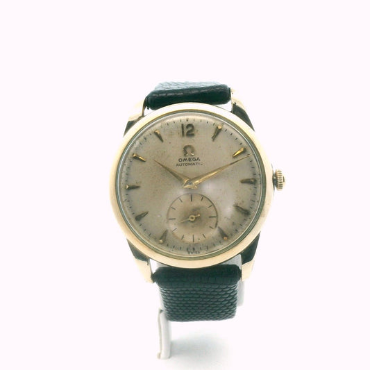 Vintage Omega 6262 10K Gold Filled Automatic Bumper Watch