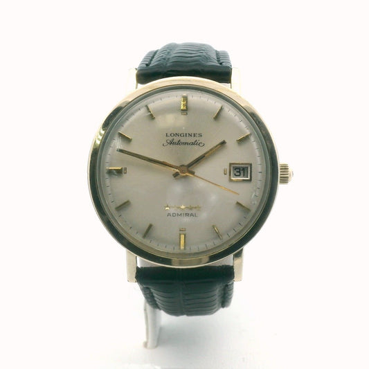 Vintage Longines 10K Gold Filled Admiral Automatic Date Watch