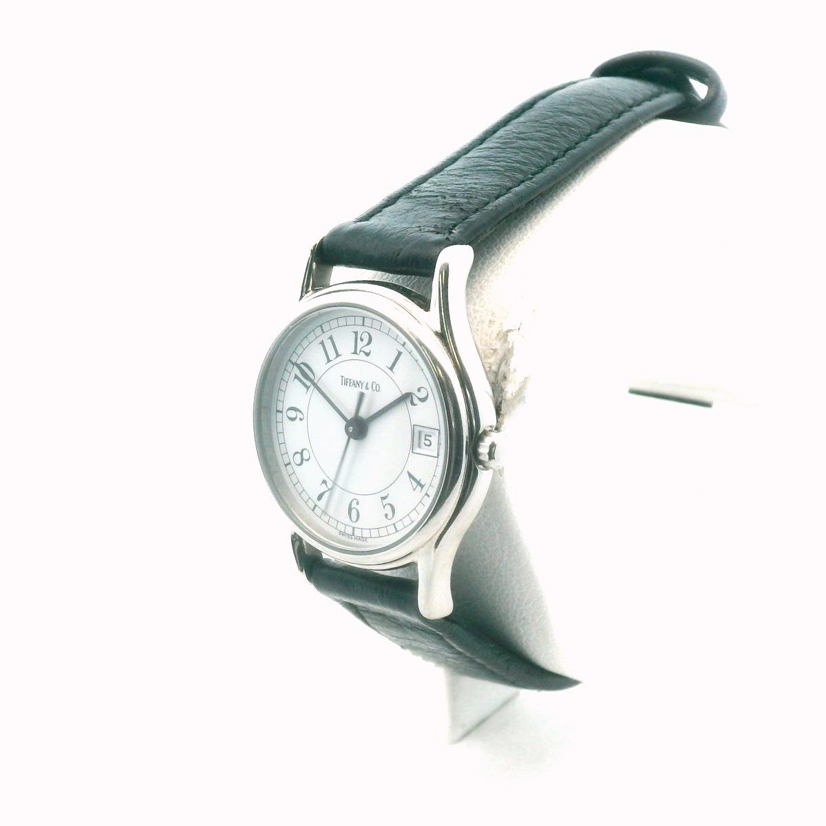 Tiffany & Co. Stainless Steel Portfolio Quartz Watch