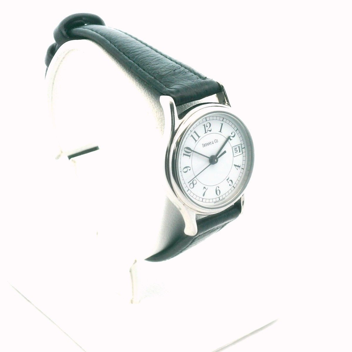 Tiffany & Co. Stainless Steel Portfolio Quartz Watch