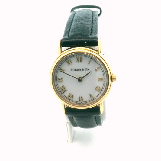 Tiffany & Co. L253 18K Yellow Gold Classic Portfolio Quartz Watch
