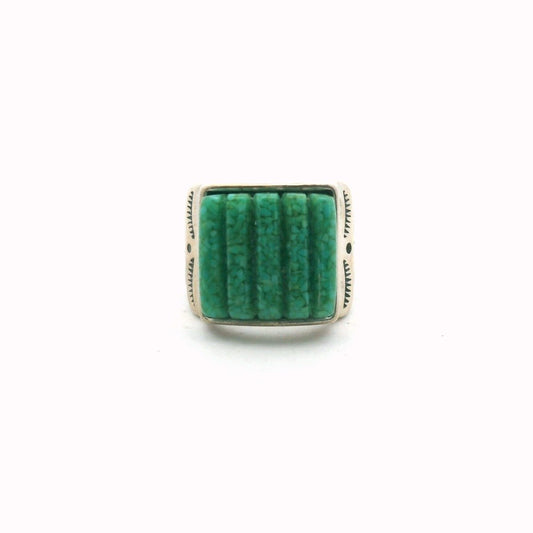 Carolyn Pollack Sterling Silver Turquoise in Resin Ring