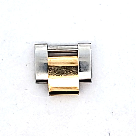 Rolex 18K Yellow Gold & Stainless Steel Oyster Watch Link