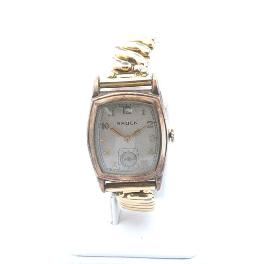 Vintage $100 Gruen Mechanical Gold Tone Watch