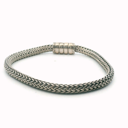 John Hardy Sterling Silver Wheat Chain Bracelet