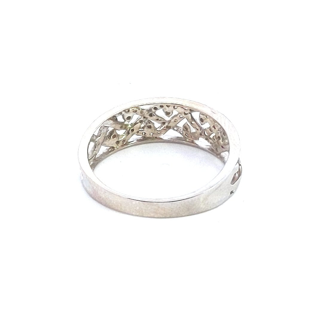 Estate $400 Woven Diamond Braided Design Band