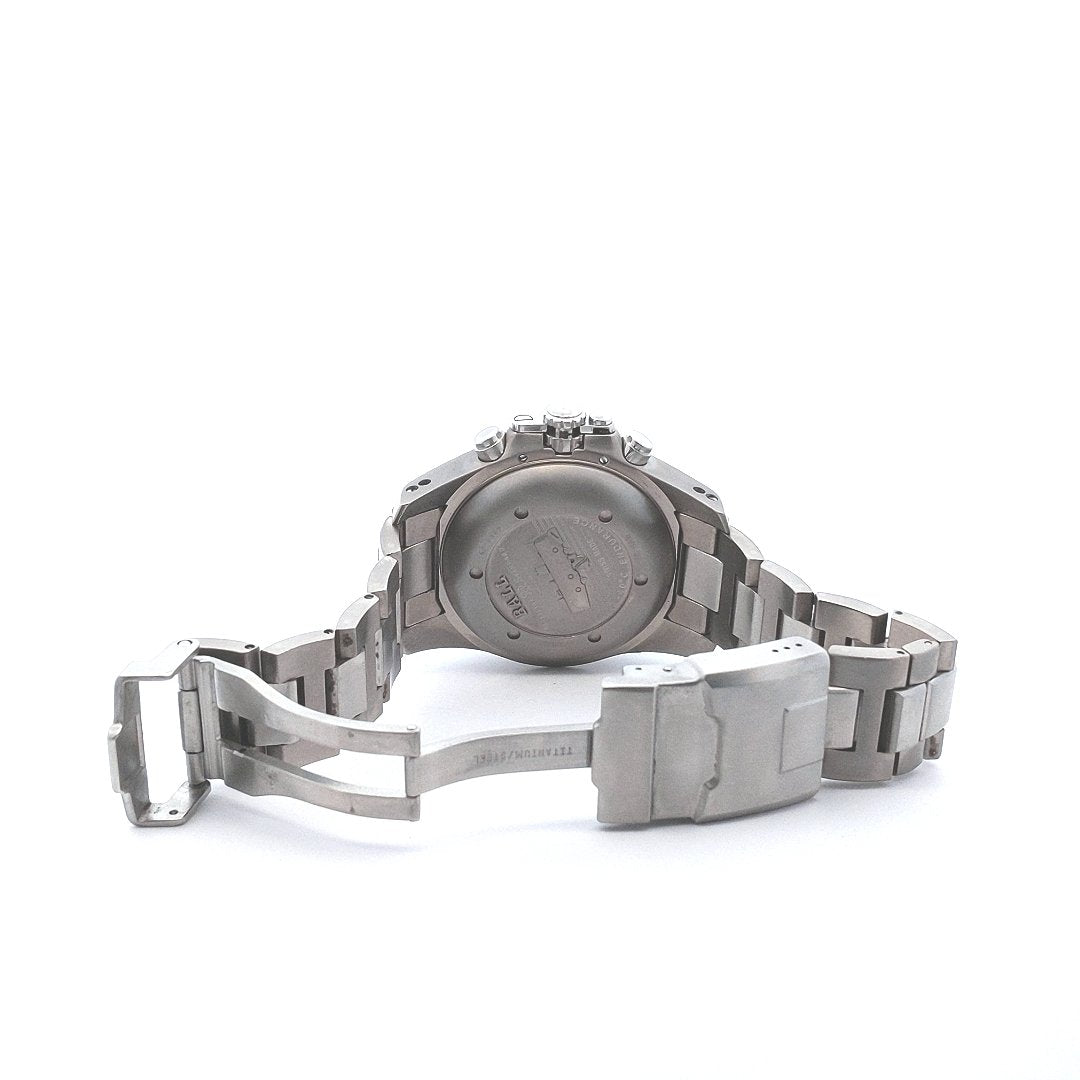 Estate Stainless Steel Ball Engineer Hydrocarbon Chronograph Automatic Watch