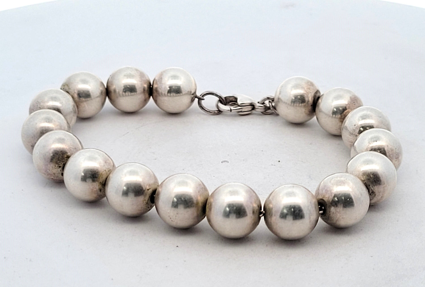 Tiffany & Co. Sterling Silver Bead Bracelet