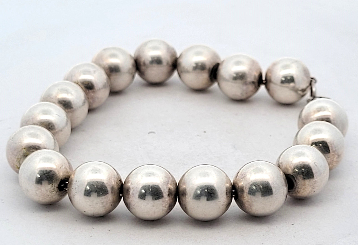 Tiffany & Co. Sterling Silver Bead Bracelet
