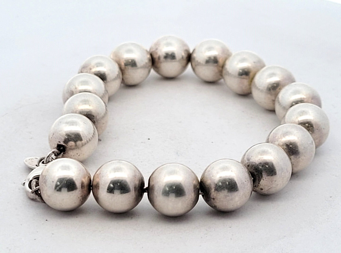 Tiffany & Co. Sterling Silver Bead Bracelet