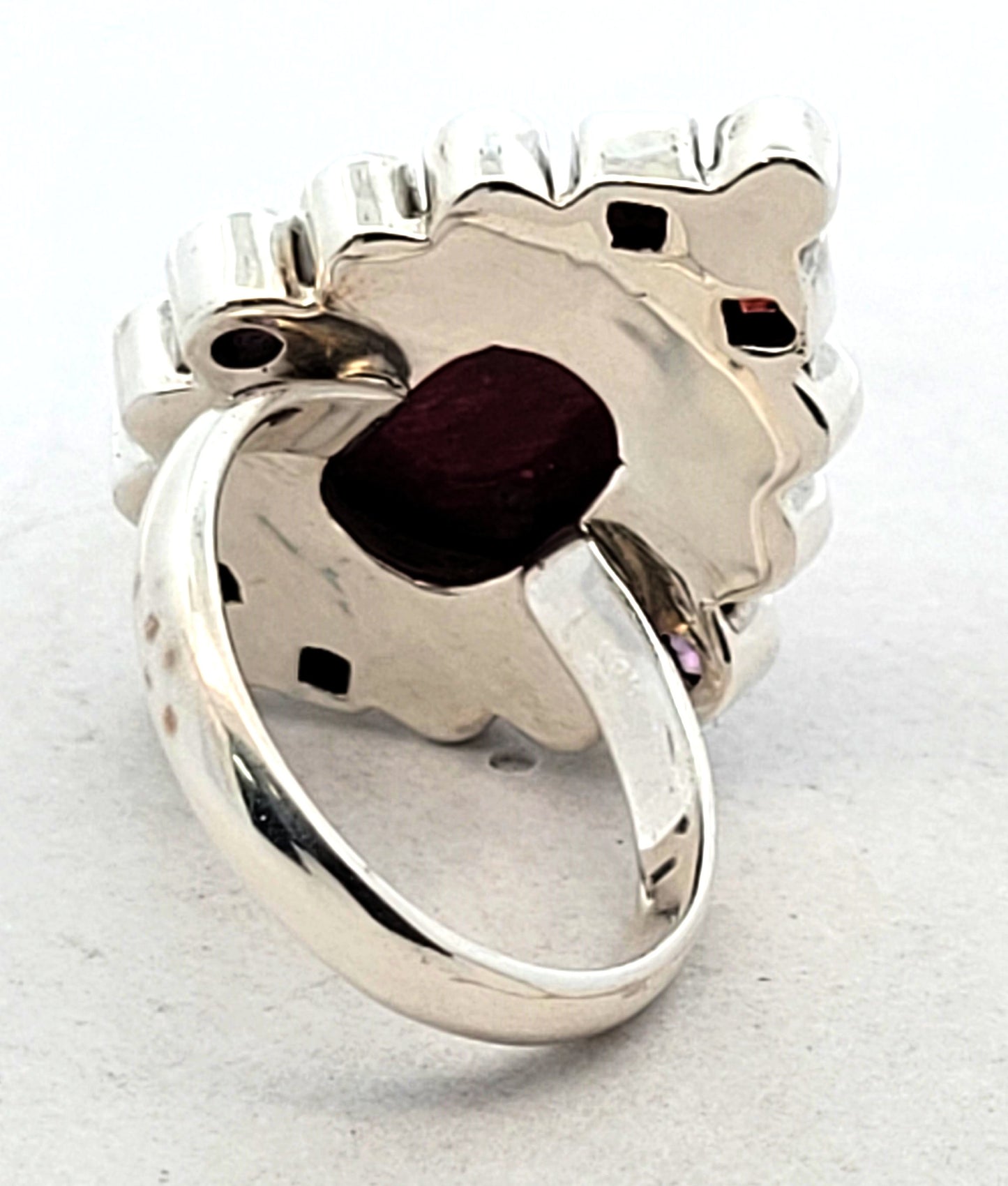 Nickey Butler Sterling Silver Multi-Stone Statement Ring