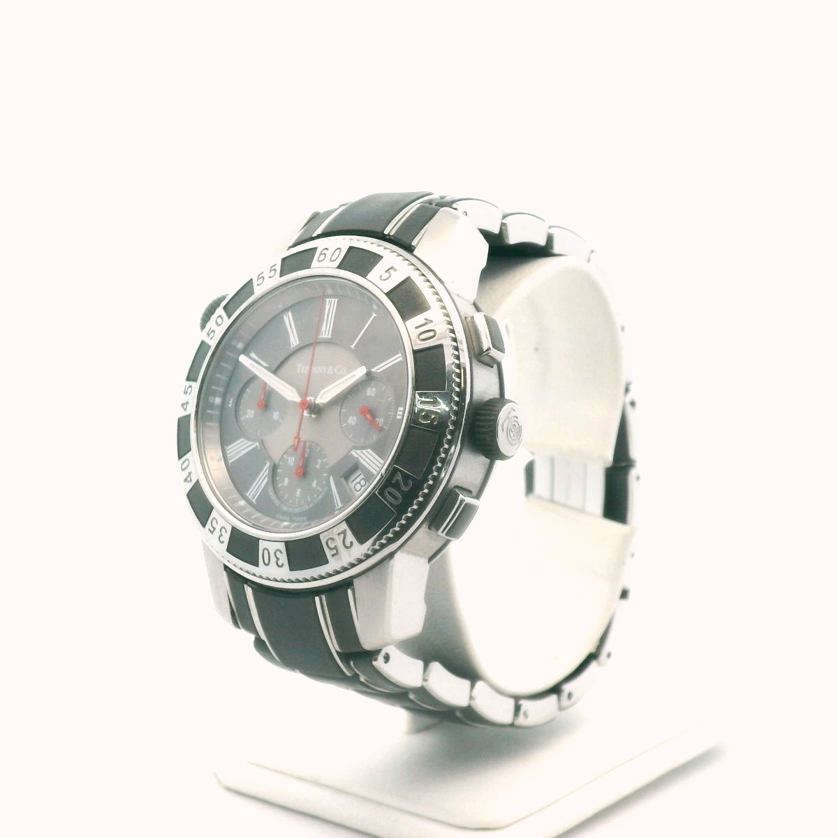 Tiffany & Co. Mark T-57 Stainless Steel Automatic Chronograph Watch