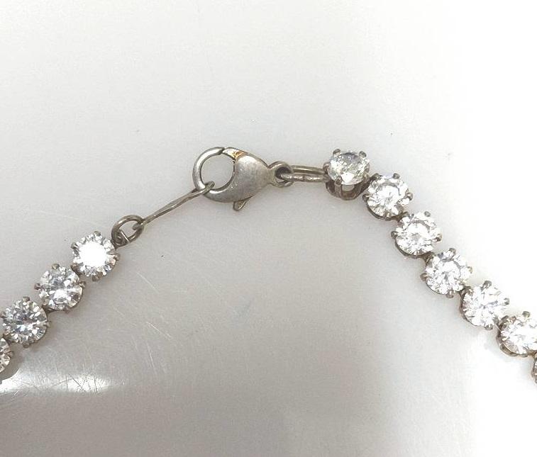 Sterling Silver $120 Cubic Zirconia Tennis Eternity Necklace