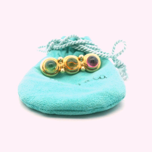 Tiffany & Co. Paloma Picasso 18K Yellow Gold Multi-Stone Brooch