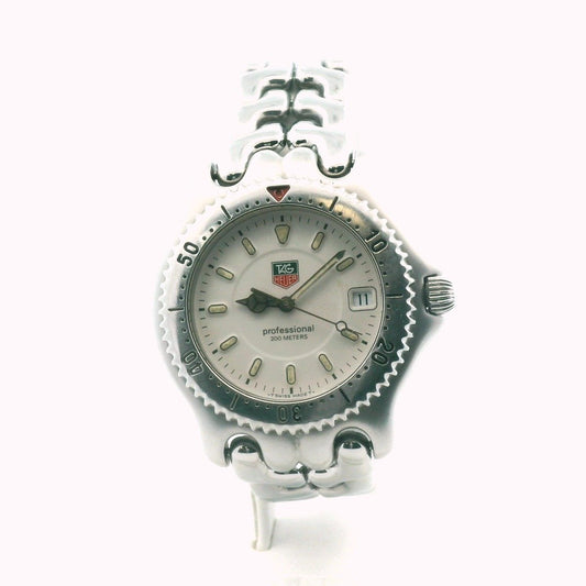 Tag Heuer White Dial Stainless Steel Quartz Watch