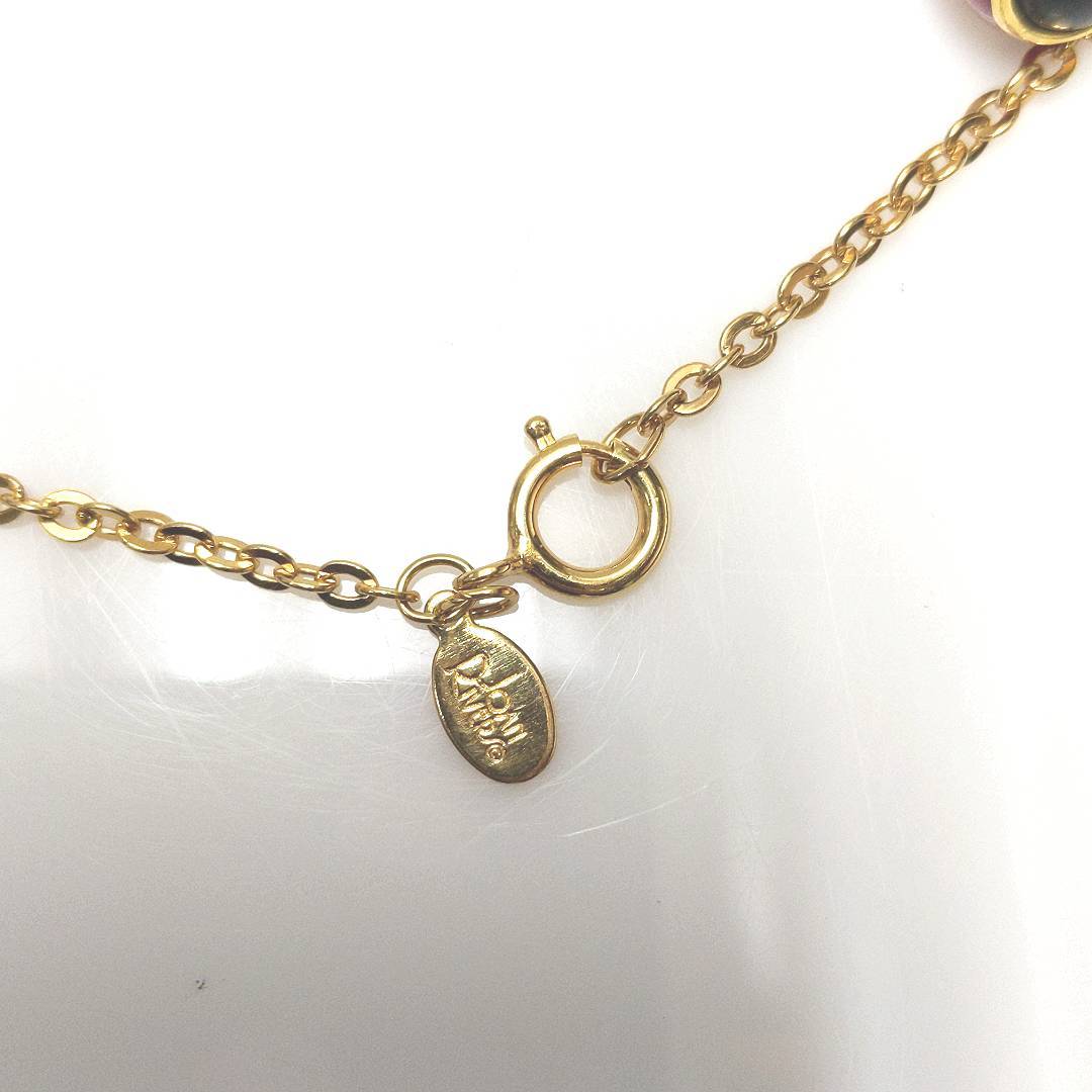 Designer $300 Joan Rivers Fabrege Eggs & Charm Necklace