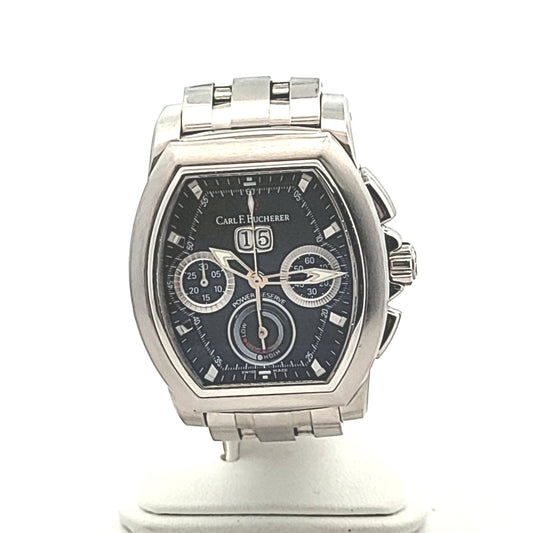 Carl F. Bucherer Patravi T-Graph 10615.08 Steel Automatic Power Reserve Watch