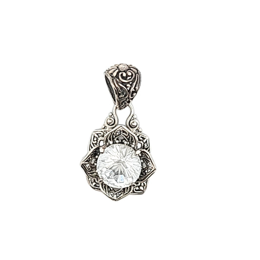 Sarda Sterling Silver Quartz Pendant