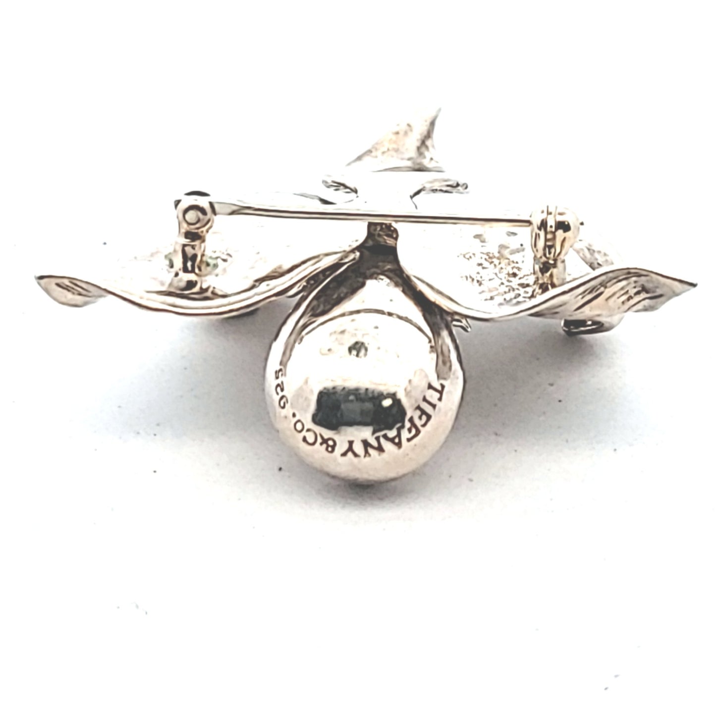 Tiffany & Co. Sterling Silver Dogwood Flower Brooch