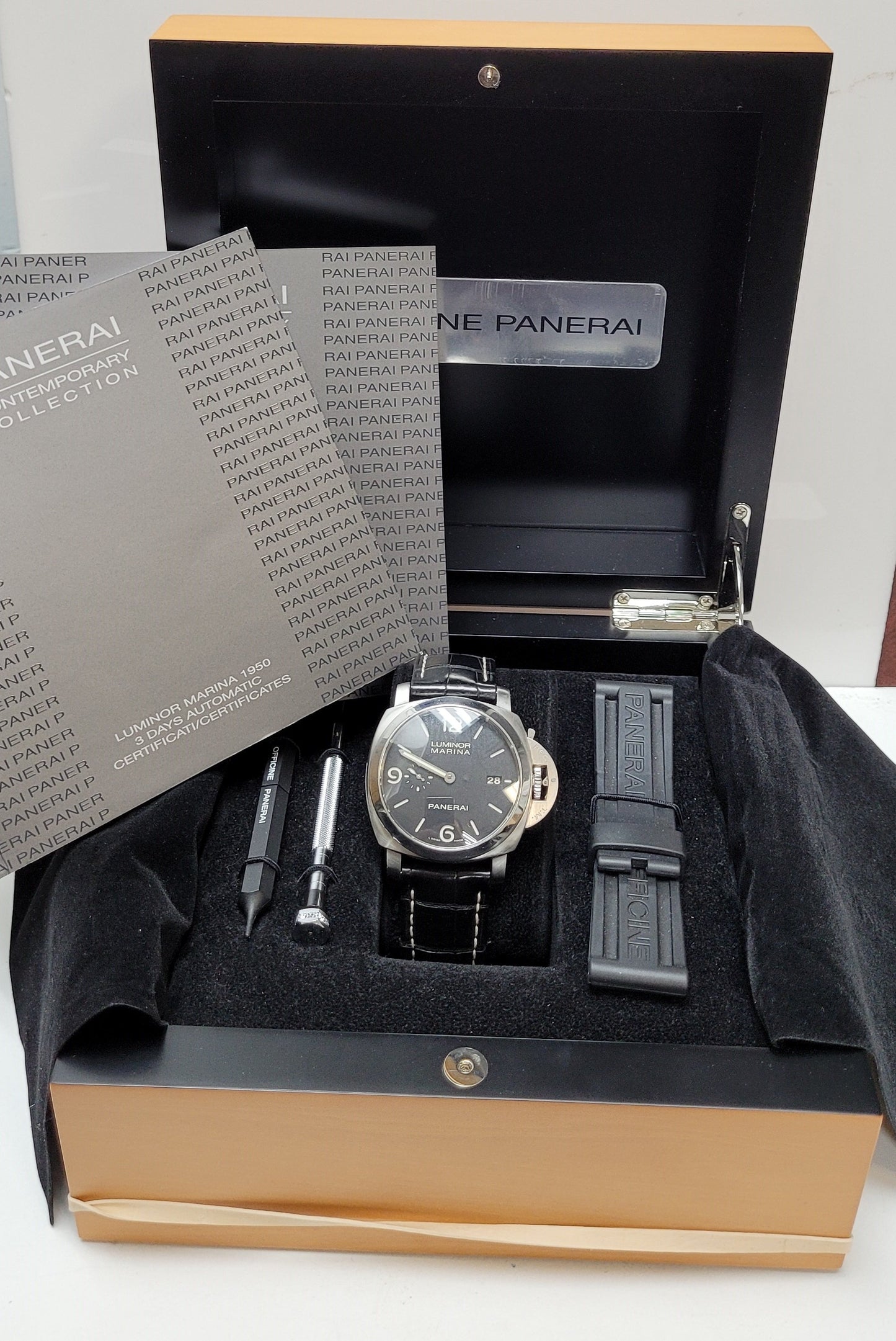 Panerai OP 6816 Luminor Marina Stainless Steel Automatic Watch