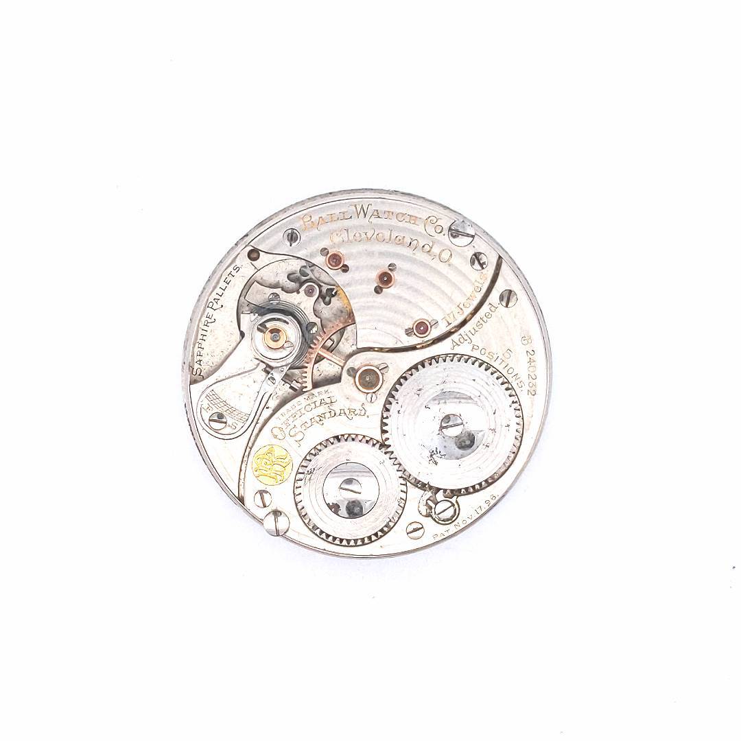 Estate 17 Jewels  Ball Pocket Watch