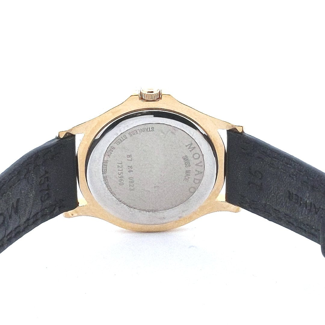 Movado $150 Gold Tone Stainless Steel Watch