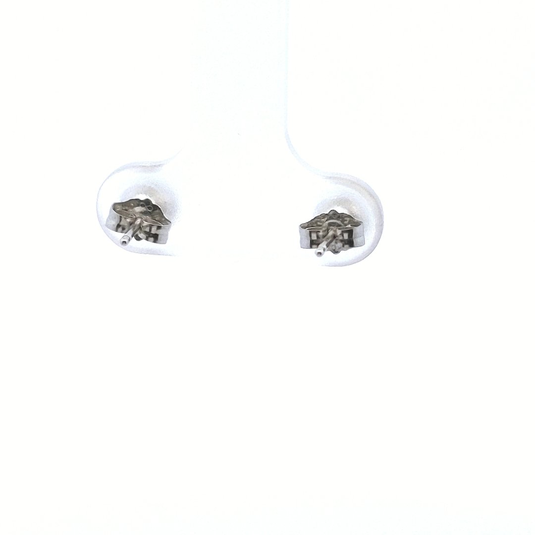 Estate $200 Platinum 950 Ball Stud Earrings